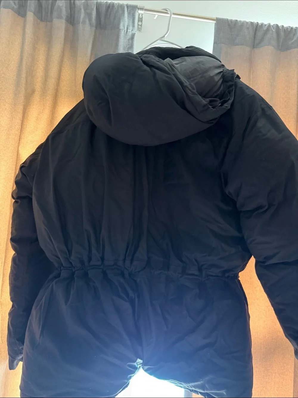 The North Face Black Insulated Hooded Puffer Jacket